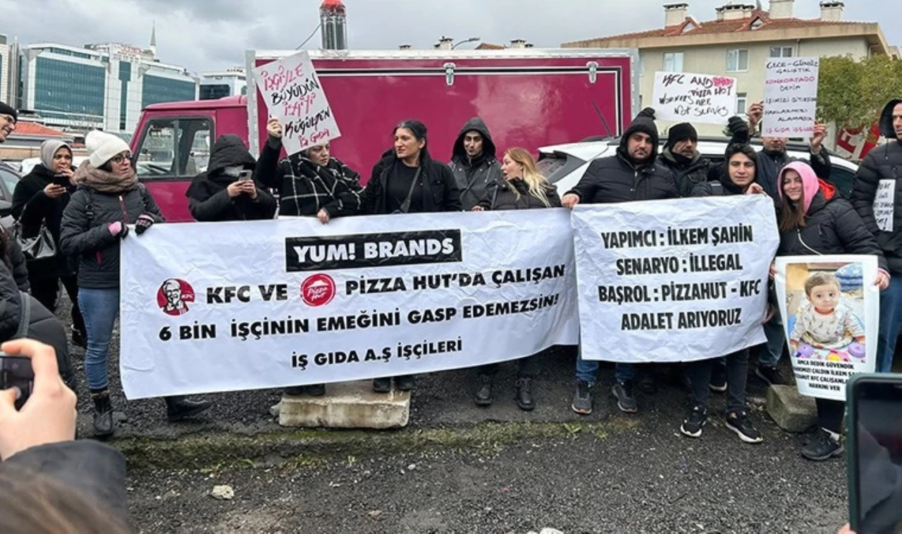 KFC ve Pizza Hut işçileri: 20 yıllık çalışanların 1 milyonun üzerinde alacağı var