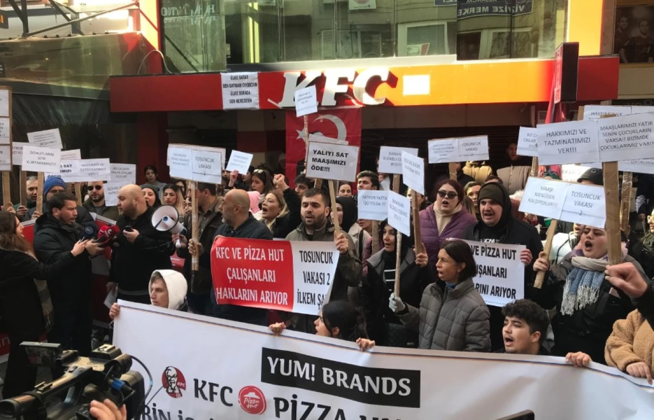 KFC ve Pizza Hut işçilerinin alacaklarına ilişkin açıklama.. İŞKUR adres gösterildi