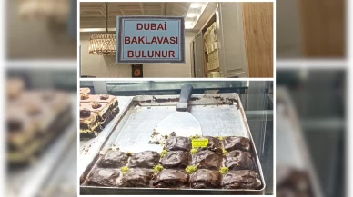 Çikolatasından sonra Dubai baklavası da çıktı!