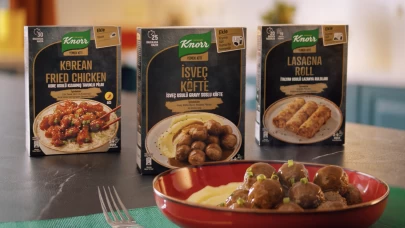 İsveç köfte Knorr yemek kiti ile sofralarda