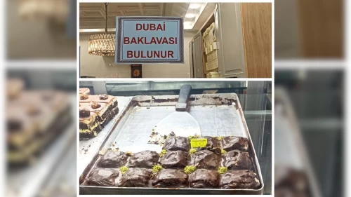 Çikolatasından sonra Dubai baklavası da çıktı!